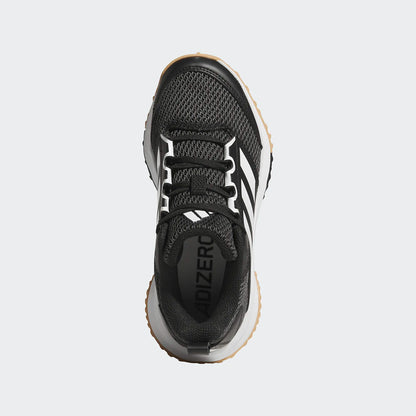 black adidas youth turf baseball shoes lace closure fit