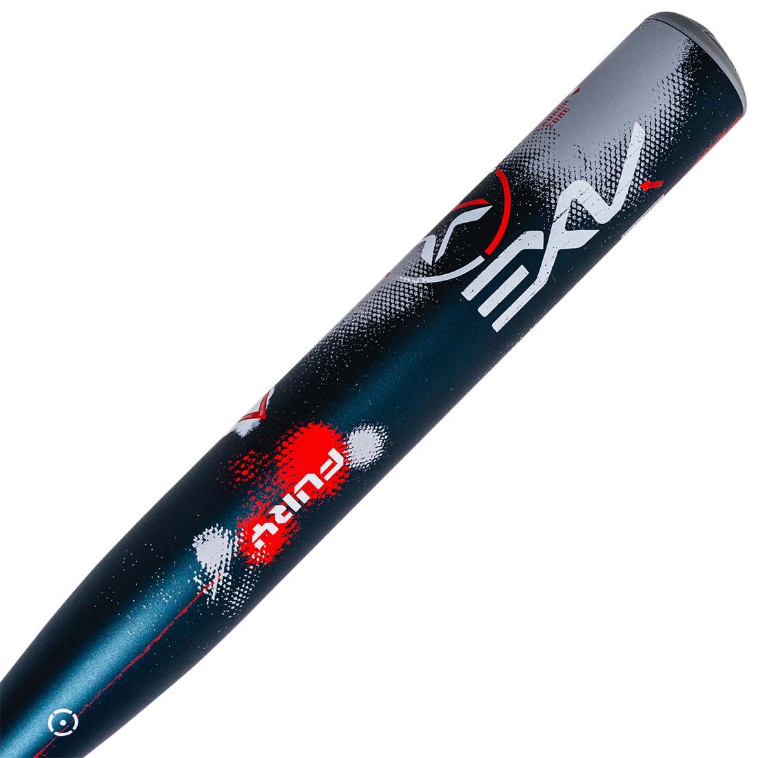 Axe Fury Bravo 12 inch Hyperflex composite barrel close up USSSA slowpitch bat