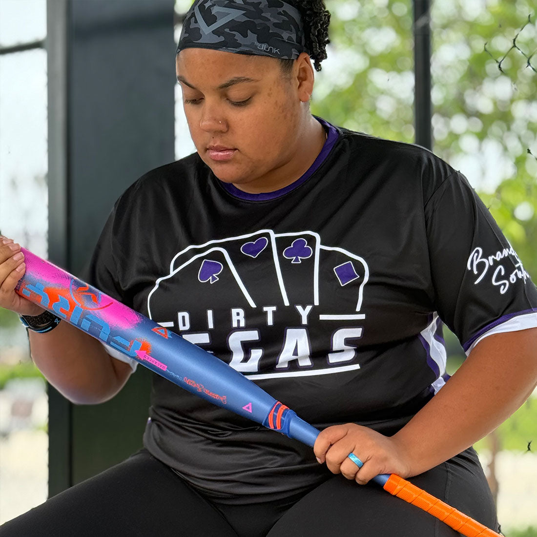 2026 Axe Fury Justine Smith 12" Balanced USSSA Slowpitch Softball Bat: L154QJ-FLR