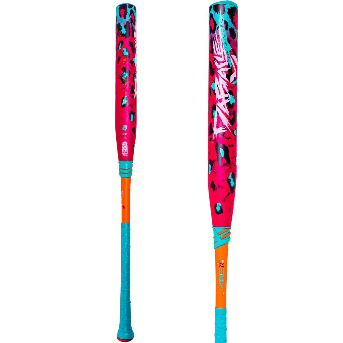 2026 Axe Dabacle 13" Balanced USSSA/USA Slowpitch Softball Bat: L193Q-FLR (Flared Handle) on a white background