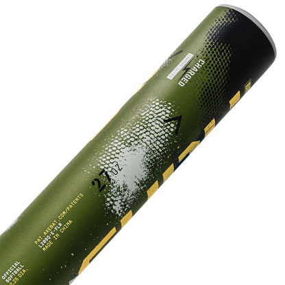 Axe Fury Bravo Hyperwhip endcap detail 1-piece USSSA slowpitch bat