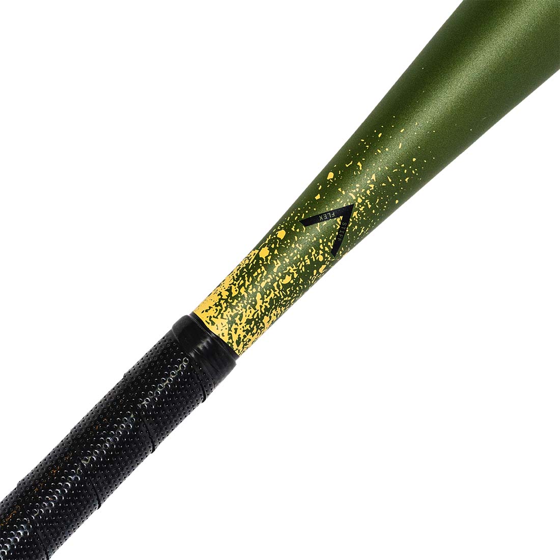 Axe Fury Bravo Hyperwhip endcap detail 1-piece USSSA slowpitch bat