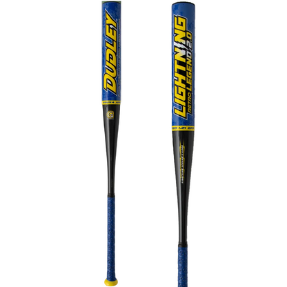 2025 Dudley Lightning Legend Retro 2.0 12" End Loaded Senior Slowpitch Softball Bat: LLESP2R