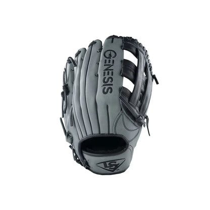 2025 Louisville Slugger Genesis Slowpitch Fielding Glove: Grey/Black