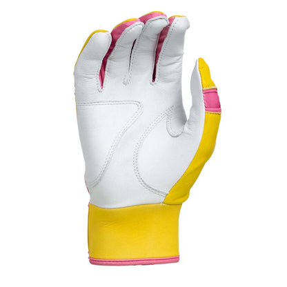 Luccini Premium Cabretta Leather Batting Gloves: Jordan Griffin Signature Series. White Palm image
