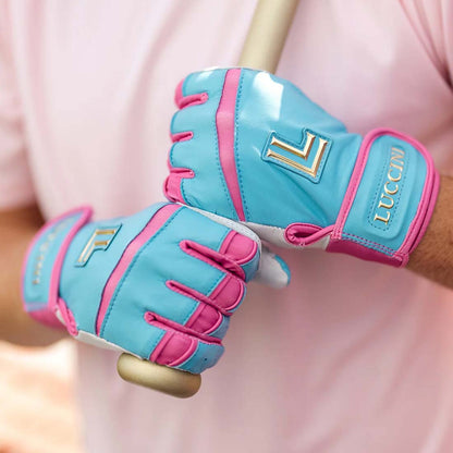 Luccini Premium Cabretta Leather Batting Gloves: Cinque Terre Series