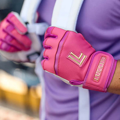 Luccini Premium Cabretta Leather Batting Gloves: Cinque Terre Series