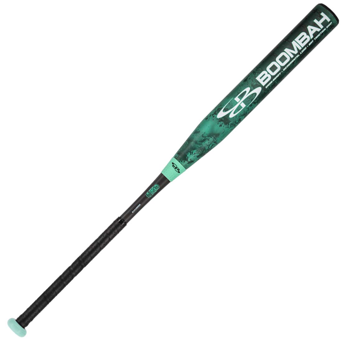 Boombah Pure Teal Balanced 12" USSSA Slowpitch Softball Bat: M2B0-6141