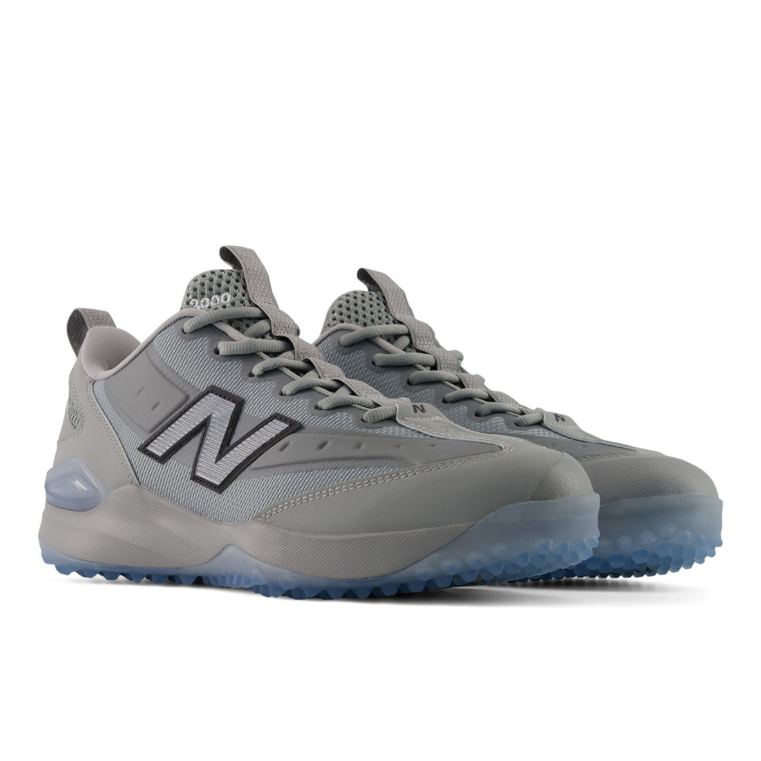 New Balance 3000v8 baseball turf trainer in Team Away Grey