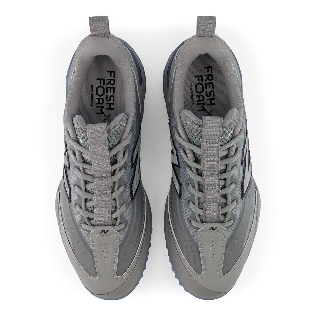 New Balance 3000v8 baseball turf trainer in Team Away Grey