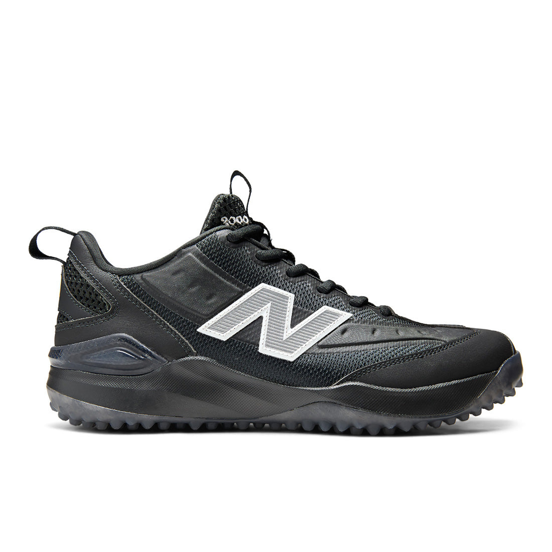 - New Balance 3000v8 men’s baseball turf trainer with Fresh Foam cushioning Black/White