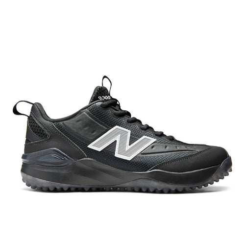 - New Balance 3000v8 men’s baseball turf trainer with Fresh Foam cushioning Black/White