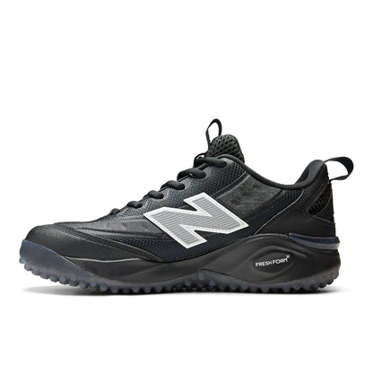 New Balance 3000v8 baseball turf trainer in Black and White