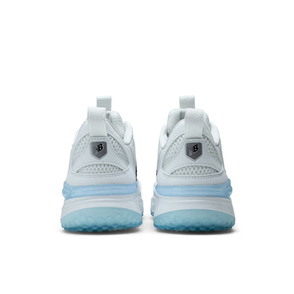 New Balance 3000v8 baseball turf trainer in Raincloud and White