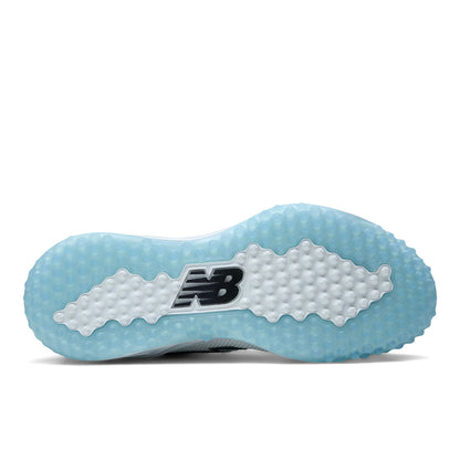 New Balance 3000v8 baseball turf trainer in Raincloud and White