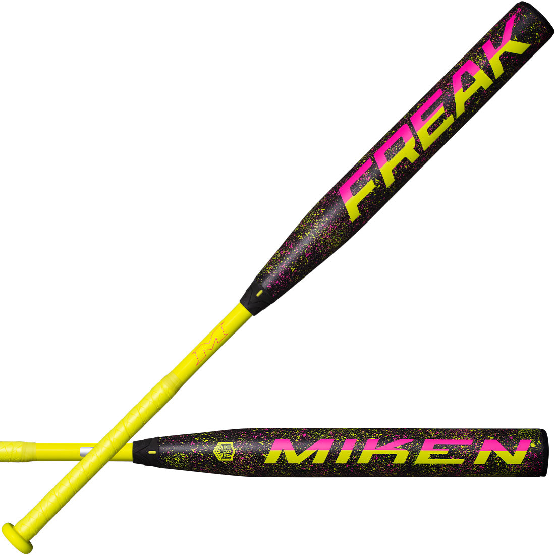 2026 Miken Freak "Splatter Series" 13.5" 2PC Maxload USA Slowpitch Softball Bat: MSA6FRKL