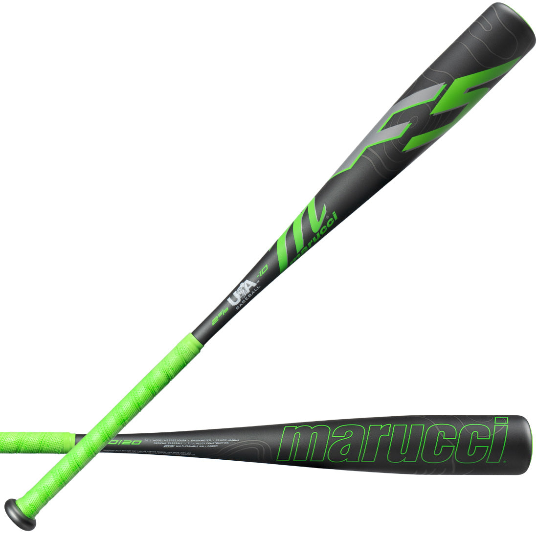 Marucci F5 5th Generation (-10) 2 5/8" USA Baseball Bat: MSBF5510USA