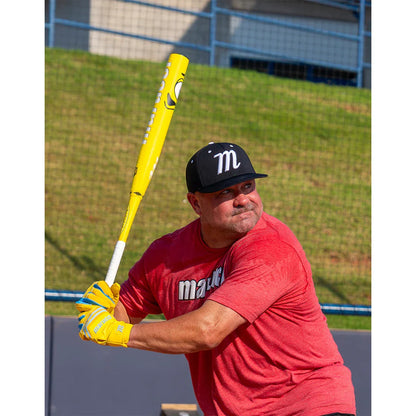 Marucci Chocolate Yellow Crush 12.75" Loaded USA/ASA Slowpitch Softball Bat: MSPCCY2LA