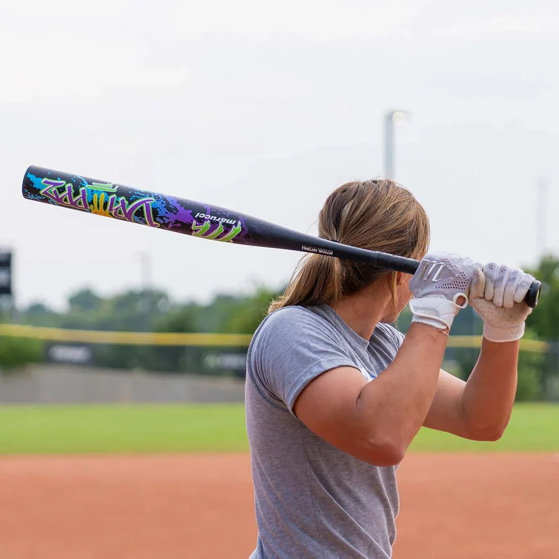 DRIIPPZ 12.75" Loaded USSSA Slowpitch Bat (MSPDR1LU) one-piece composite with DisRupt Mono Barrel and MST handle tuning