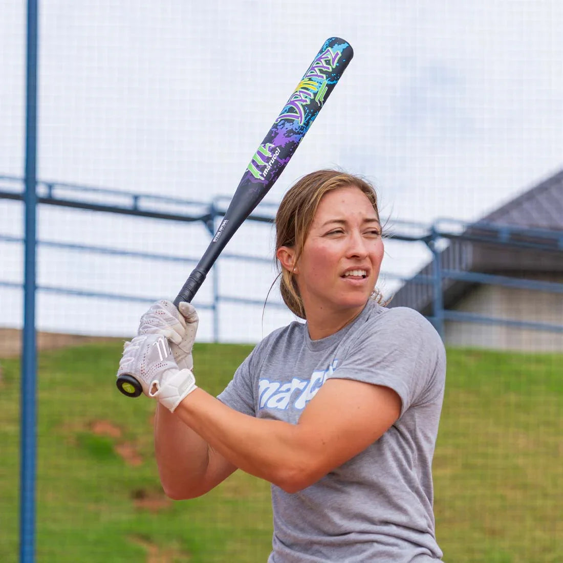 DRIIPPZ 12.75" Loaded USSSA Slowpitch Bat (MSPDR1LU) one-piece composite with DisRupt Mono Barrel and MST handle tuning