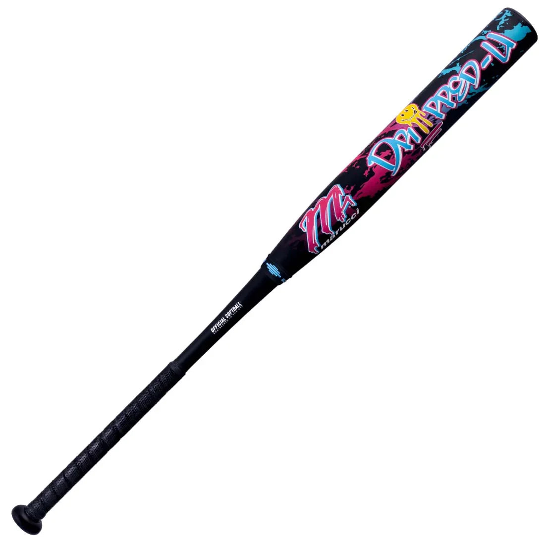 DRIIPPED 12.25" 2-Piece Loaded USSSA Slowpitch Bat (MSPDR2LU) with DisRupt Duo Barrel and MST handle tuning
