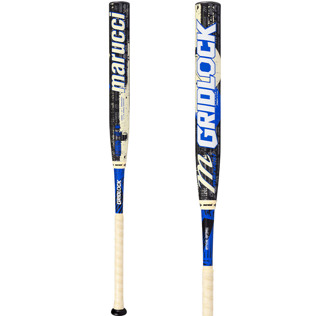 Marucci Gridlock Cobalt Blue 13” two-piece loaded USSSA slowpitch bat

