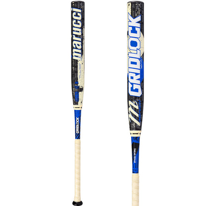 Marucci Gridlock Cobalt Blue 13” two-piece loaded USSSA slowpitch bat
