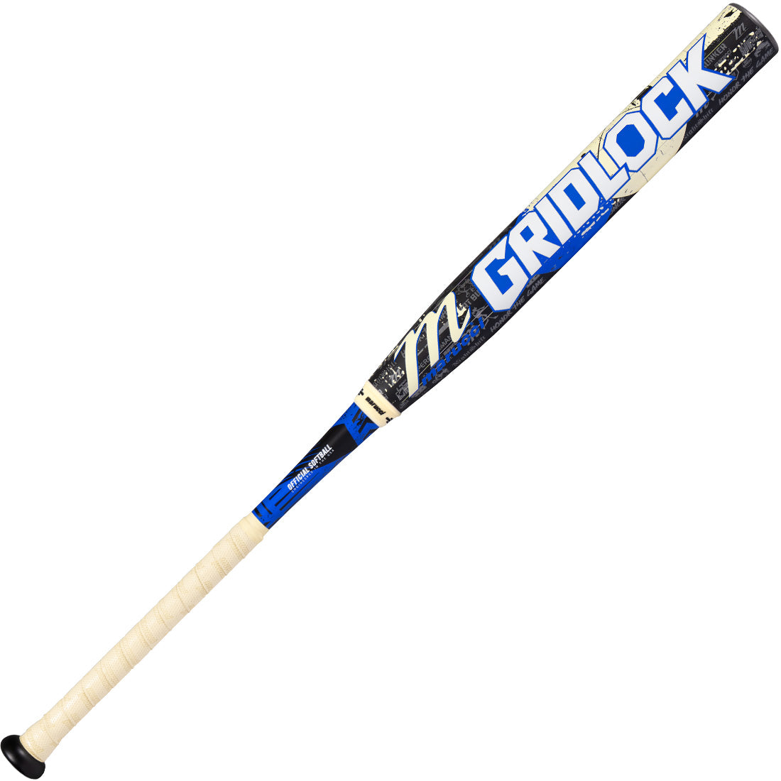 Marucci Gridlock two-piece slowpitch bat featuring X2A Barrel Technology
