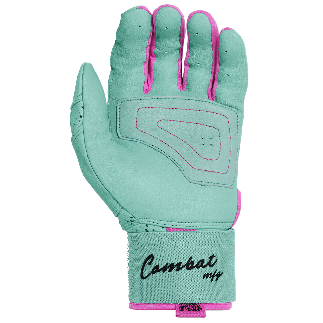 COMBAT MFG Cookie Jar Long Strap Batting Gloves: Mint
