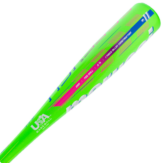 2027 RCKLESS (-11) Tee Ball Baseball Bat: Green