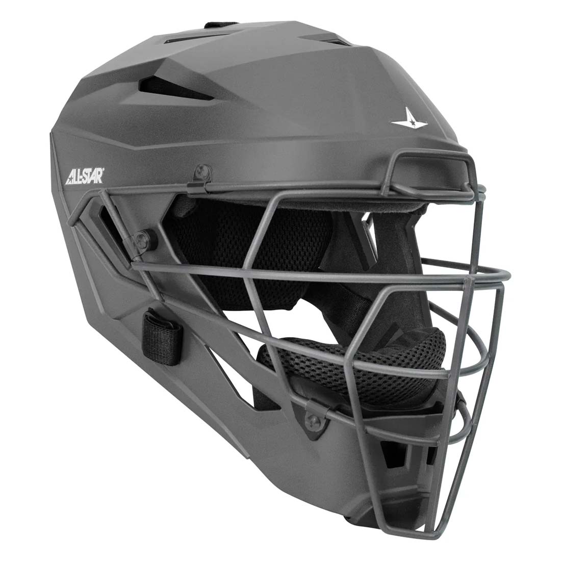 Graphite/Grey All Star MVP-PRO Catcher's Helmets: MVP5