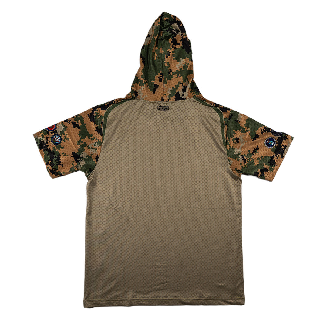 Marpat Headbanger Sports Armed Forces Short Sleeve Mesh Hoodie