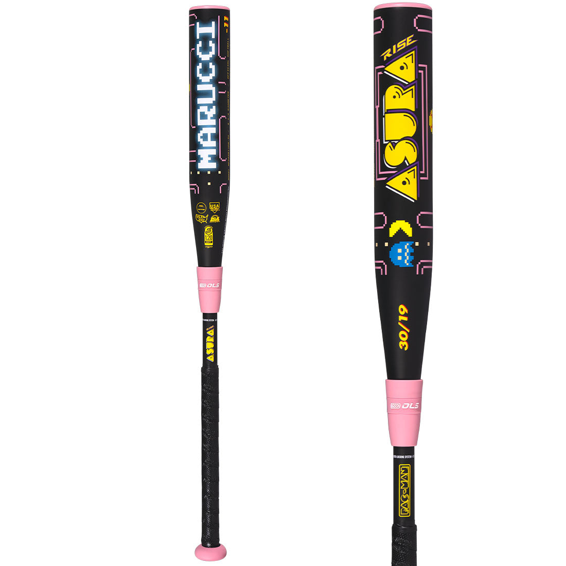 2026 Marucci Asura Rise Pac-Man Fastpitch Softball Bat -11 Length to Weight Ratio
