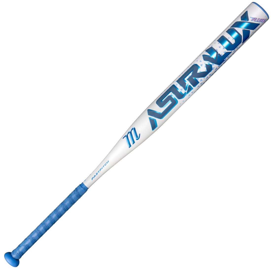 Marucci One Piece Asura LUX Rise Fastpitch Bat on a white background
