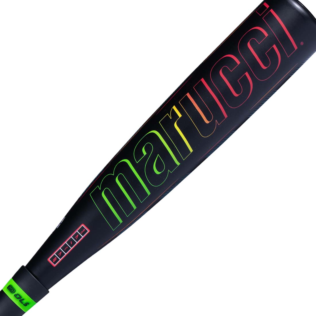 2027 Marucci RCKLESS GEN 2 JBB Comp (-10) 2 3/4" USSSA Baseball Bat up close Marucci Barrel side