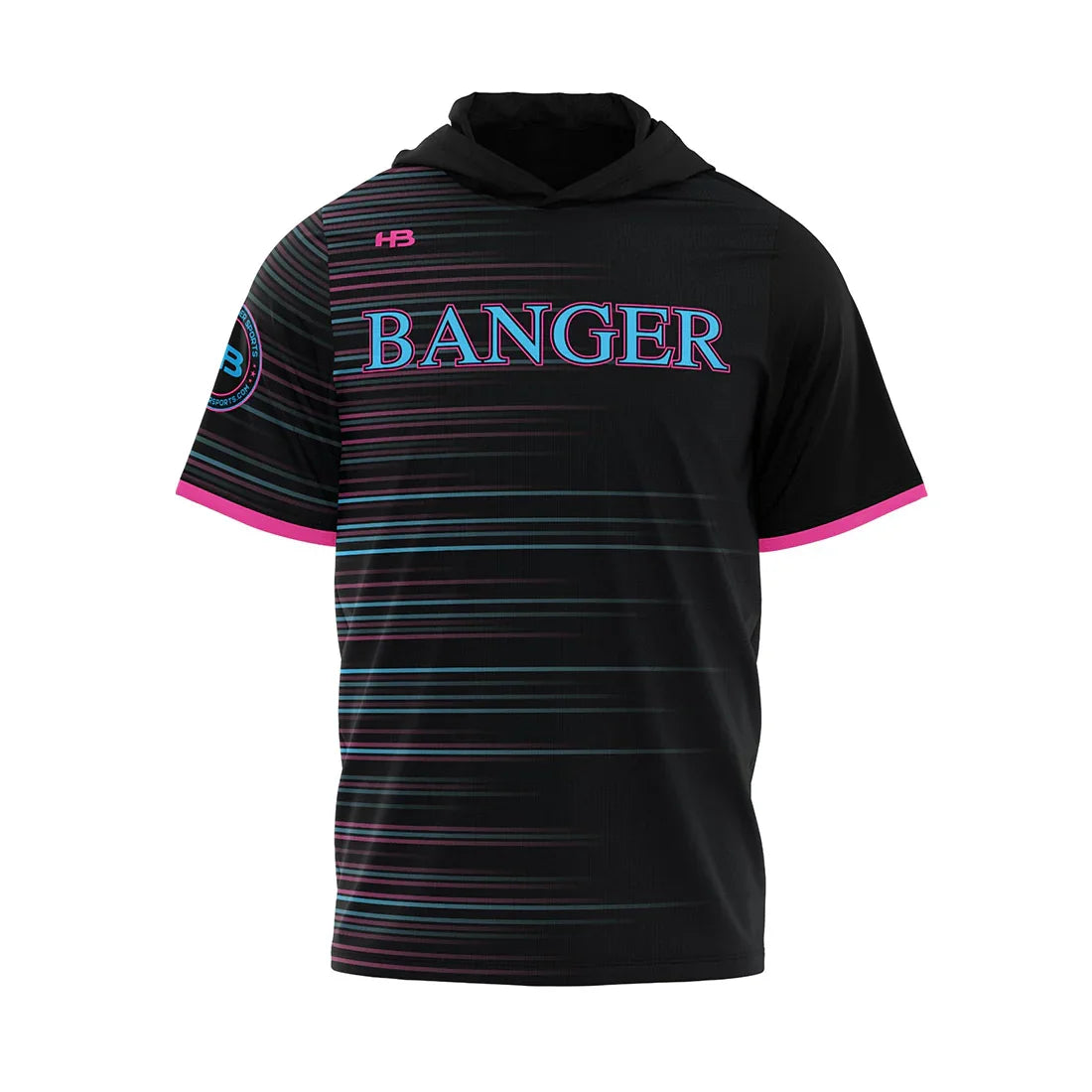 Headbanger Sports Exclusive "City Connect" Short Sleeve Lightweight Hoodies