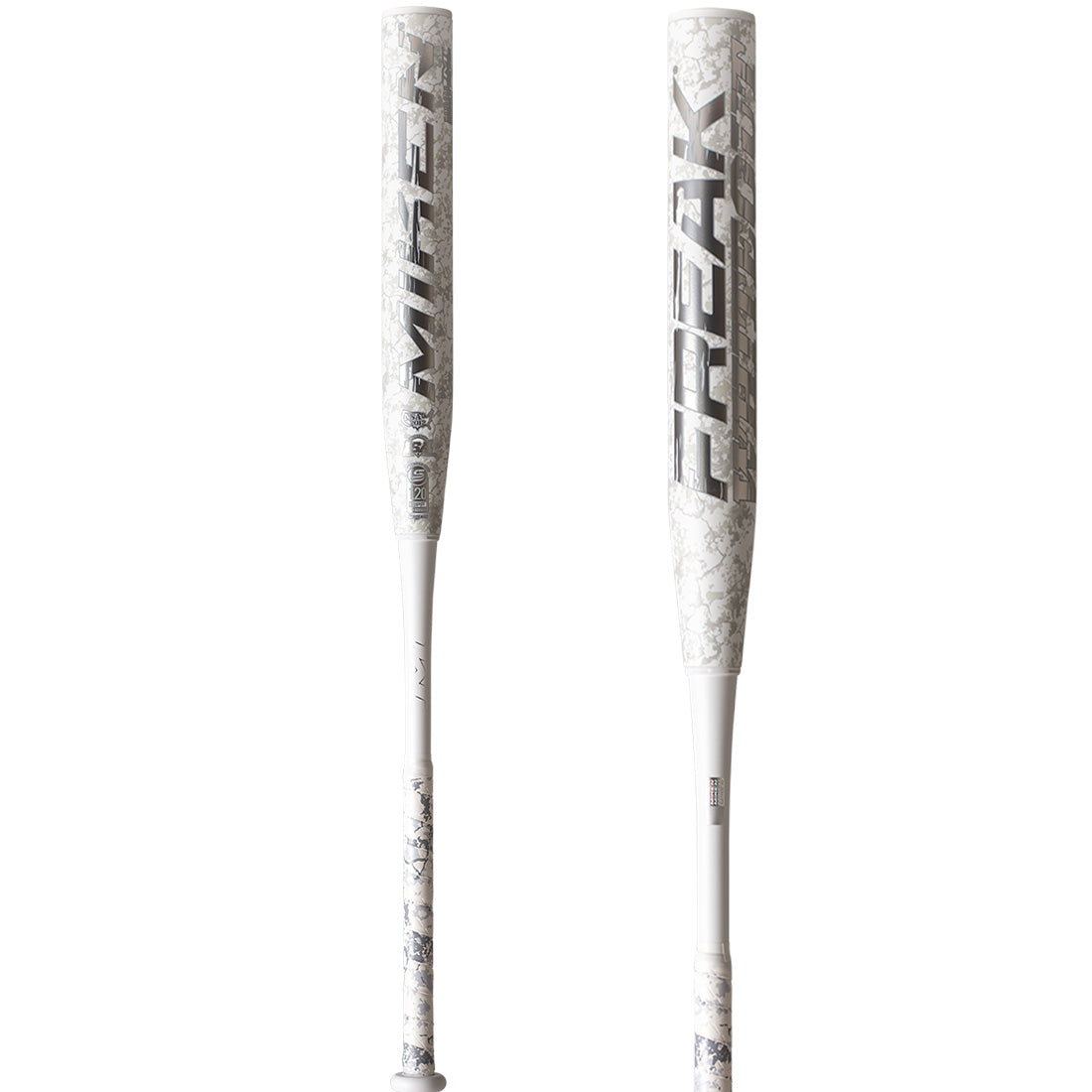 Miken Freak Whiteout 2-Piece Maxload 13" USSSA Slowpitch Bat: