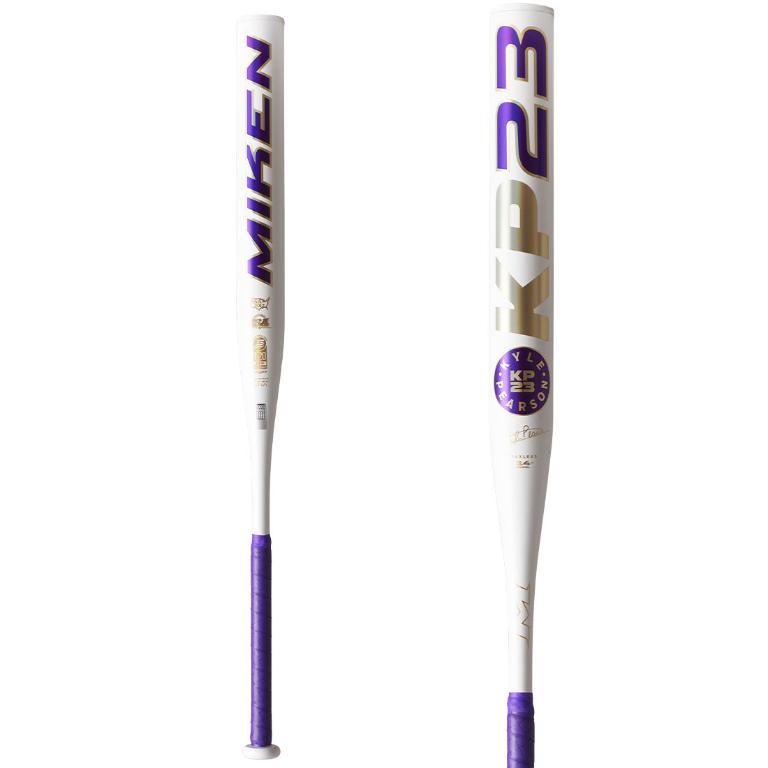 2026 Miken KP23 Kyle Pearson 14" 1PC USSSA Slowpitch Softball Bat on a white background