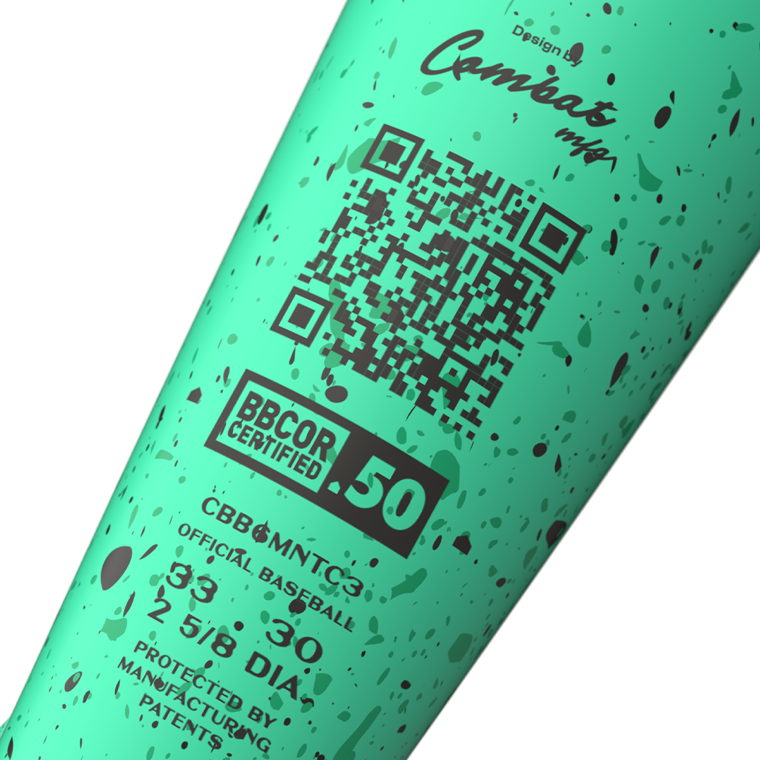 2026 COMBAT MFG Mint Chip SPEC-A1 (-3) BBCOR Baseball Bat: CBB6MNTC3