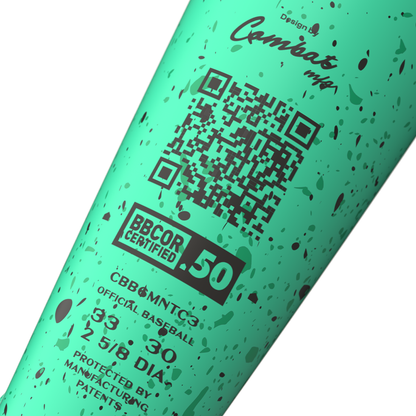 2026 COMBAT MFG Mint Chip SPEC-A1 (-3) BBCOR Baseball Bat: CBB6MNTC3