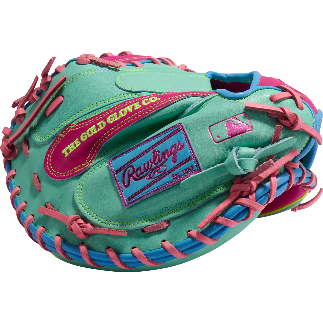 Rawlings Heart of the Hide Color Sync 10 34" Catchers Mitt: PRORCM43-23BEM