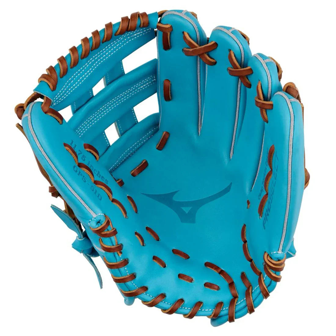 Mizuno Pro Select 11.75"
 Blue Infield Baseball Glove: GPS-51D