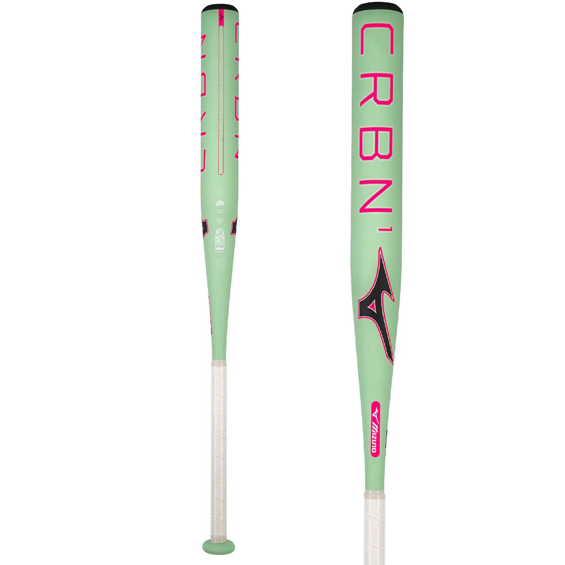 2026 Mizuno F25 CRBN1 Limited Edition Mint & Pink Fastpitch Bat – HB ...
