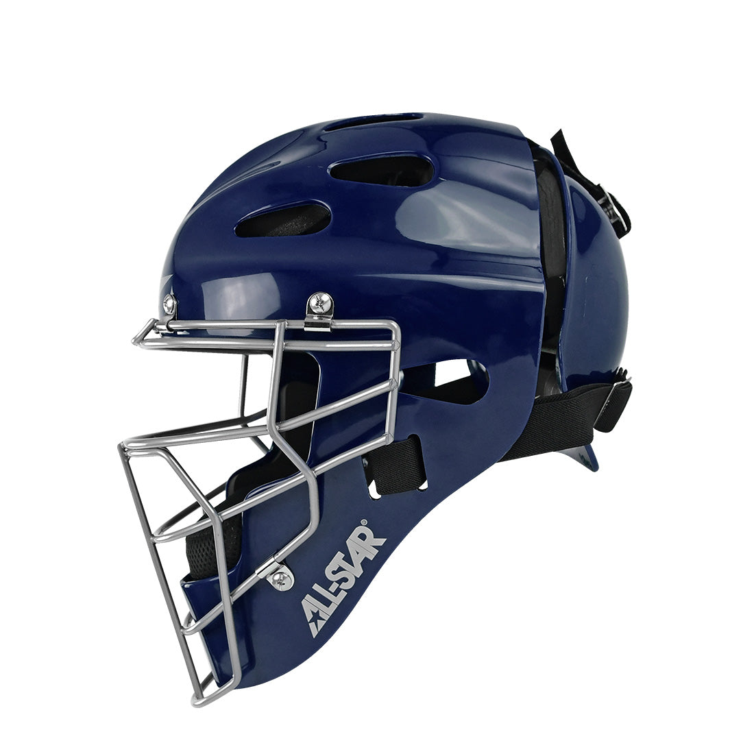 All-Star Top Star MVP-3 Adult/Youth Baseball Catcher’s Helmet: MVP-3
