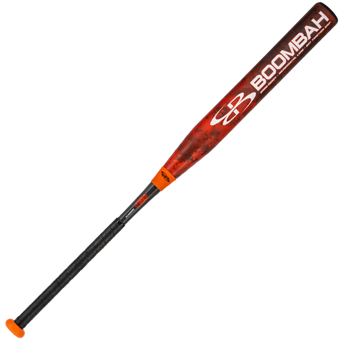 Boombah Pure Orange Nuke 13" Endloaded Slowpitch Softball Bat: M2B0-6146