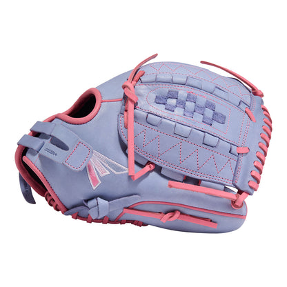 Easton Professional Collection Fastpitch 12 inch utility glove in purple and pink