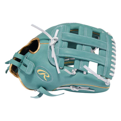 Rawlings PRO1275SB-6SP Heart of the Hide outfield glove Pro H Web detail