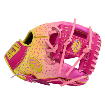 Rawlings Heart of the Hide Spring Break Edition 11.5" Infield Baseball Glove: PROR204-2BEP on a white background