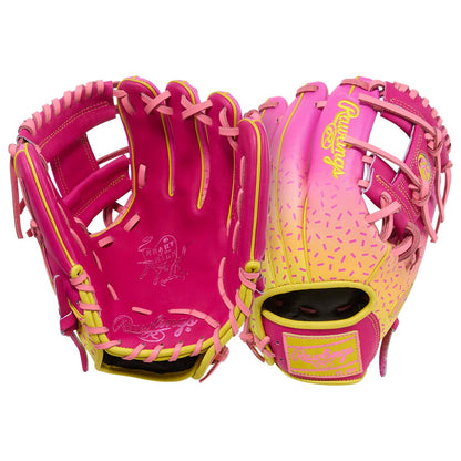 Rawlings Heart of the Hide Spring Break Edition 11.5" Infield Baseball Glove: PROR204-2BEP on a white background