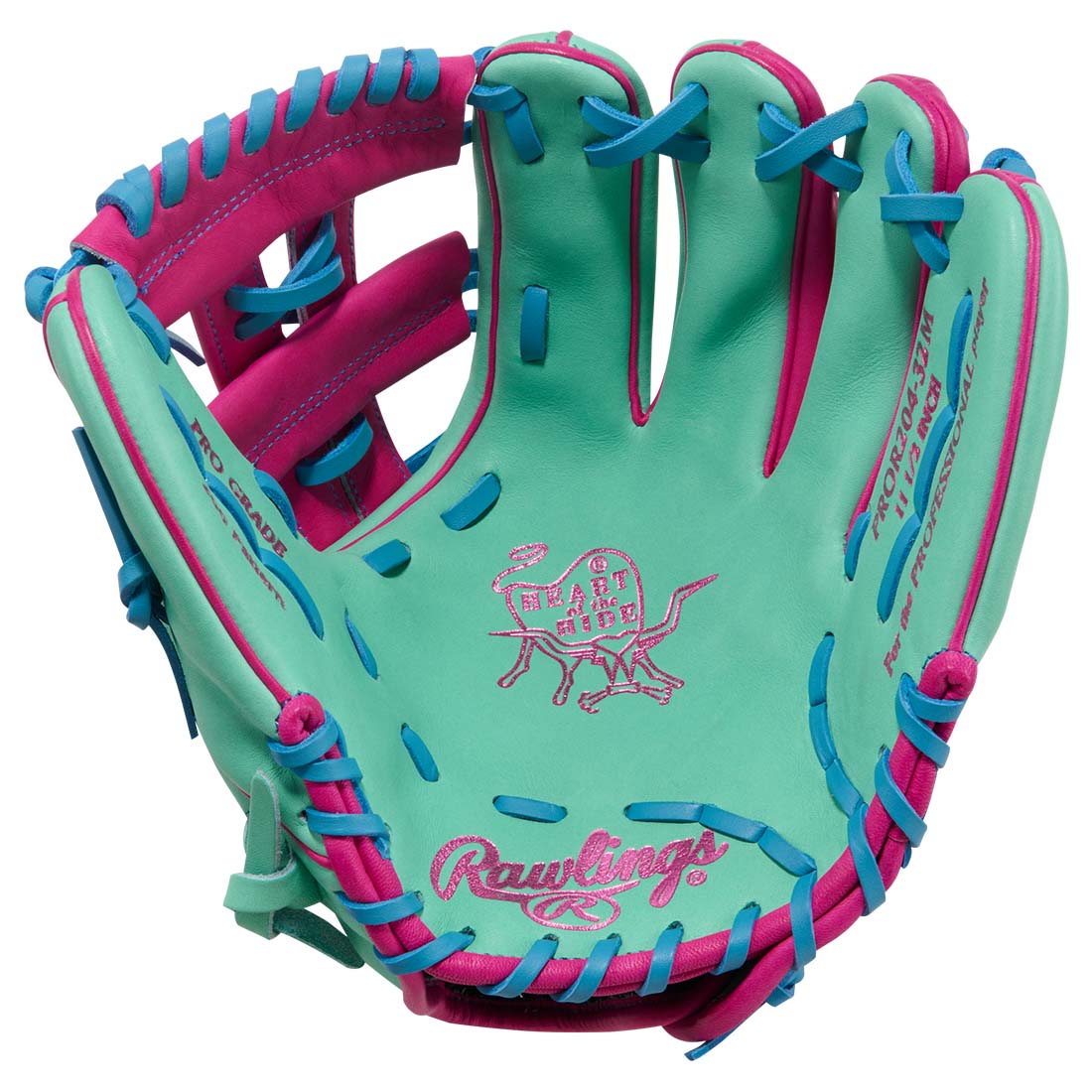 Rawlings Heart of the Hide Spring Break Edition 11.5" Infield Baseball Glove: PROR204-32M on a white background